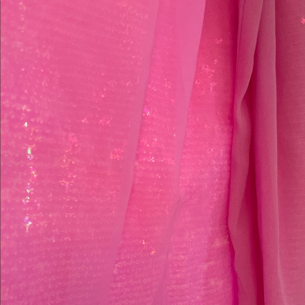 Buddy Love Vibrant Pink Sequin Wrap M - Picture 5 of 7